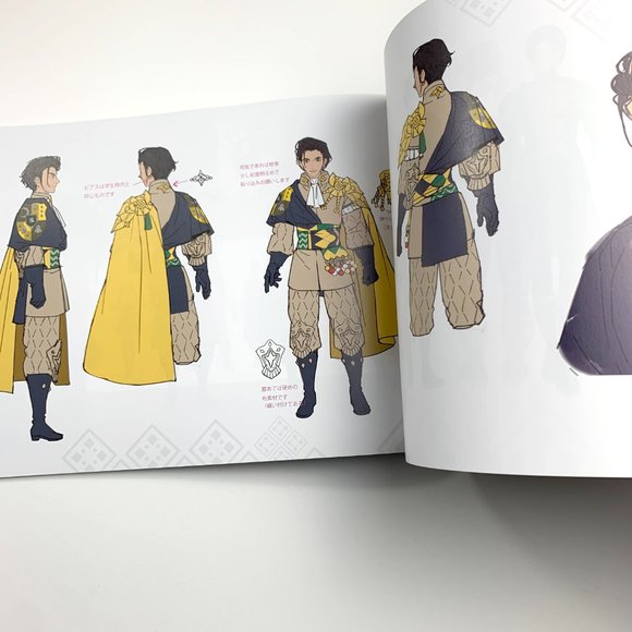 Fire Emblem Three Houses Fodlan Art Book - Picture 4 of 6